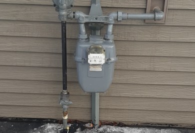 Keep Your Gas Meter Clear of Snow and Ice
