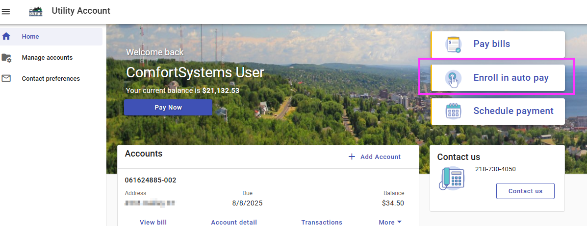 enroll in autopay