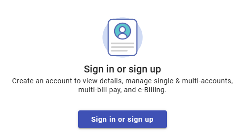 Sign In Sign Up Box on Portal
